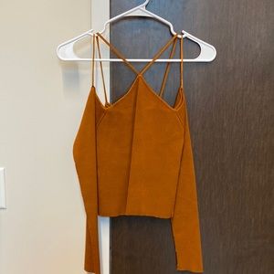 Zara knit cutout sweater